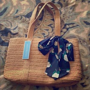 Draper James everyday straw bag